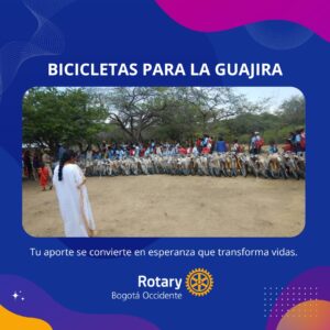 BICICLETAS PARA LA GUAJIRA
